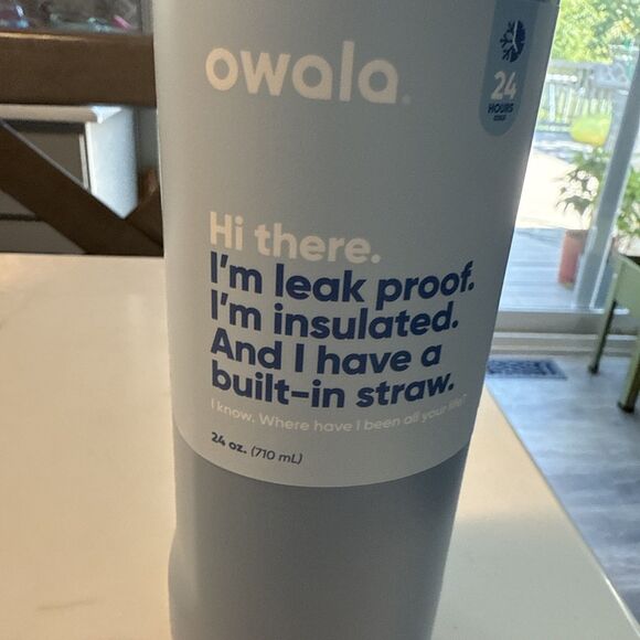 Owala 24oz Stainless Steel Insulated FreeSip Water Bottle - Northern Lights - Picture 3 of 10